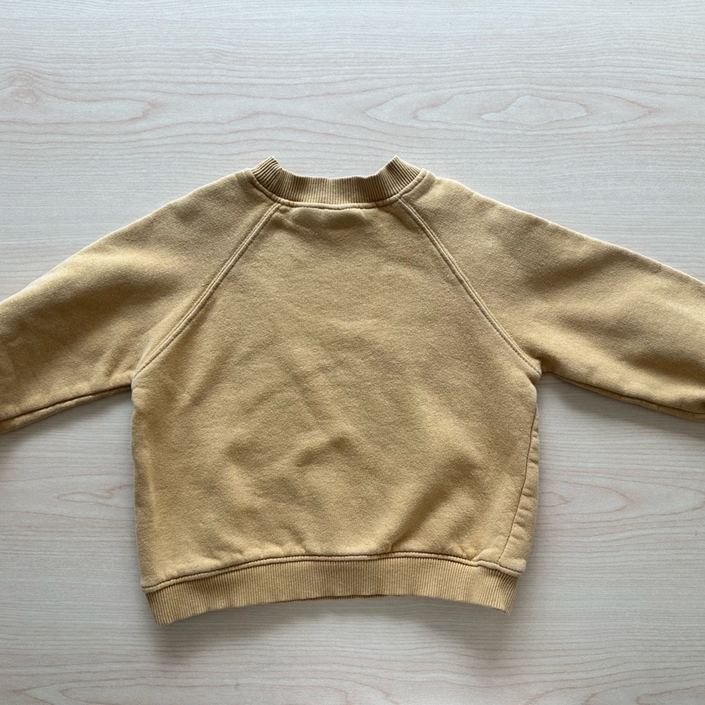 Zara Ocher Basic Sweater - Picture 3 of 3